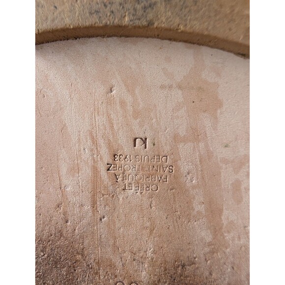 K JACQUES WHITE SLIP-ON LEATHER SANDALS-SAINT TROPEZ- SZ 36 $259 - Picture 7 of 10